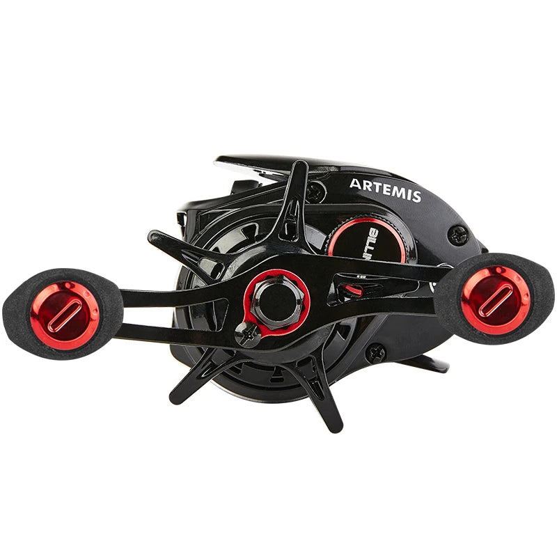 Baitcasting Reel 7.2:1 High Speed Gear Ratio CNC Spool 8KG Max Drag Magnetic Brake System Baitcaster Fishing Reels for Freshwater Saltwater Multiple Fish Species