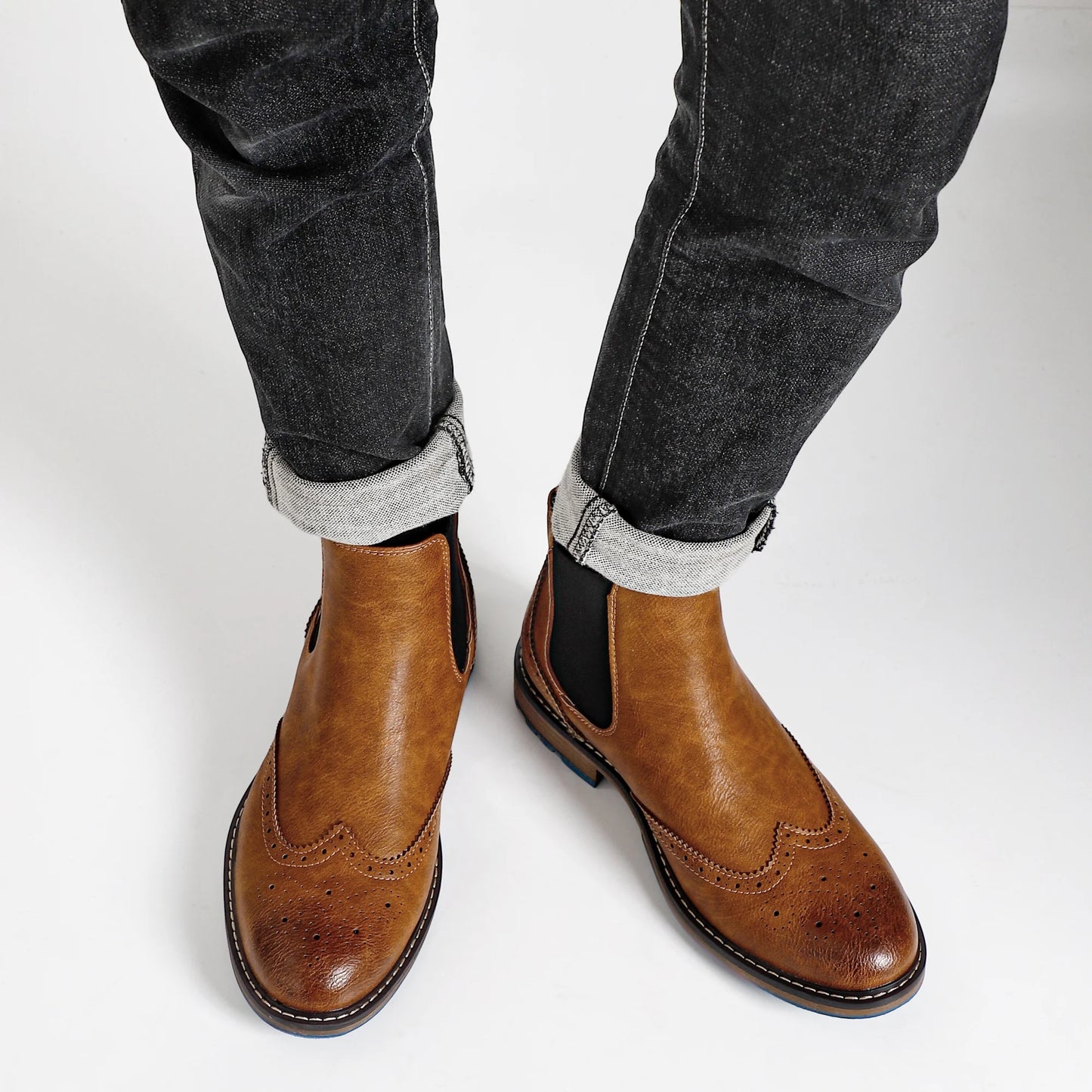 Size 8~13 Men Boots Fashion Brand Comfortable Ankle Boots For Men