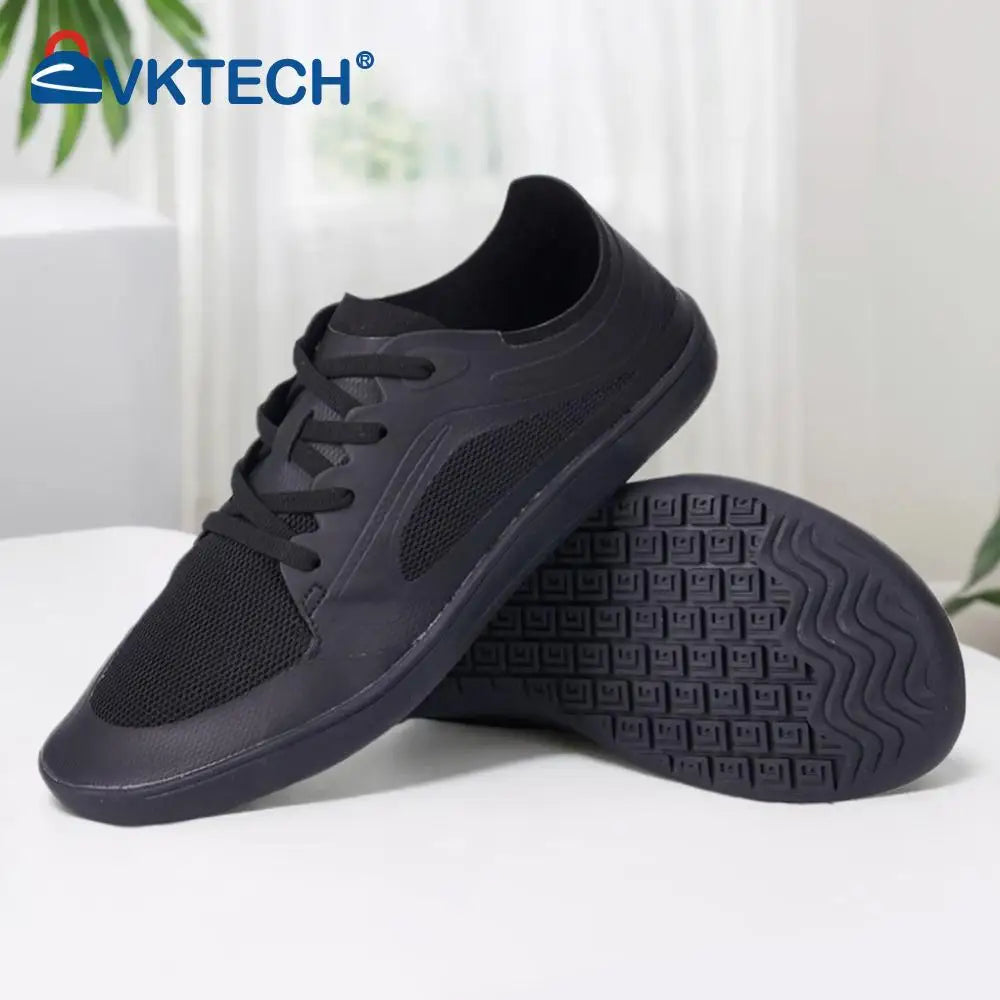 Unisex Wide Barefoot Shoes Breathable Wide Toe Cross Trainer Lightweight Trekking Shoes Fitness Gym Sneakers for Hiking Climbing