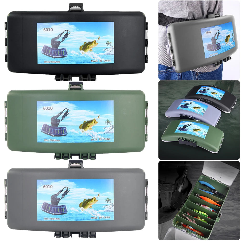 Fishing Belt Bag Fishing Bait Storage Belt Box Large Capacity Fish Tackle Box Portable Multifunctional for Fish Hook Lures