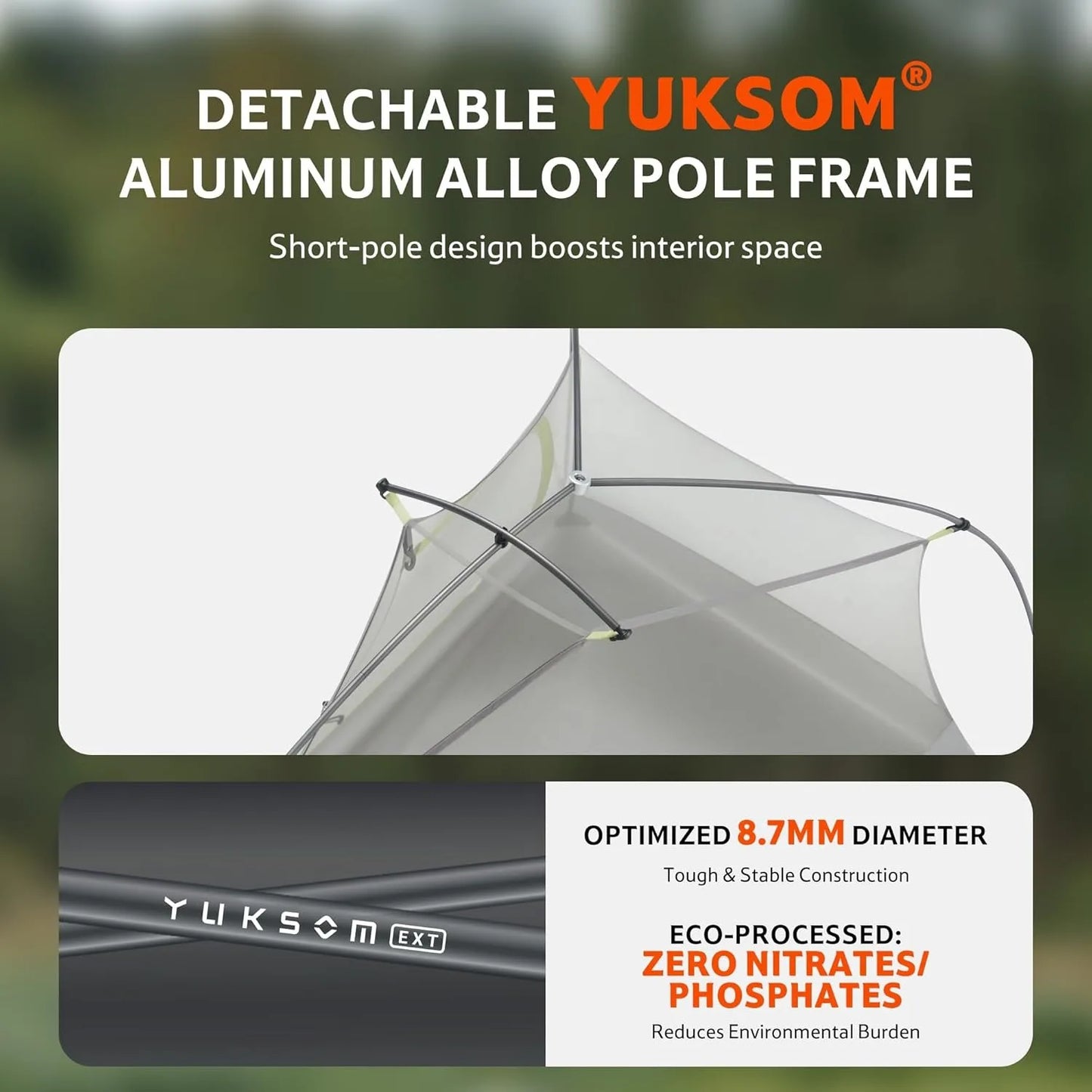 Hiking Tent Outdoor Camping Ultralight Rainstorm Protection Wild Tent 1 2 Person 0D Nylon Backpacking Tent