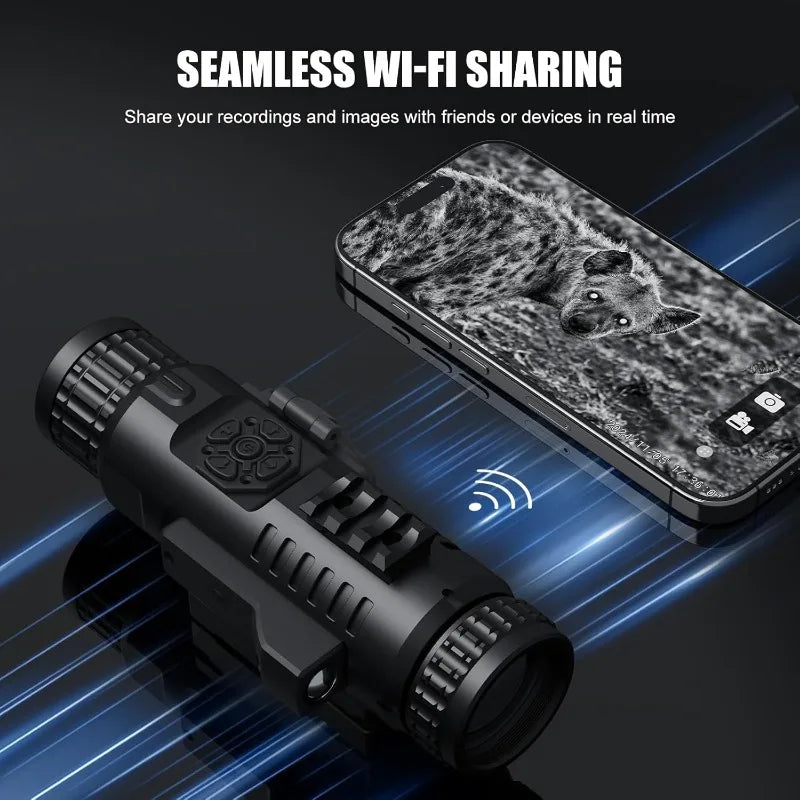 GS515 Digital Night Vision 2560x1920 Resolution 5-20X  HD Day Night Optics for Hunting Surveillance Wildlife Observation