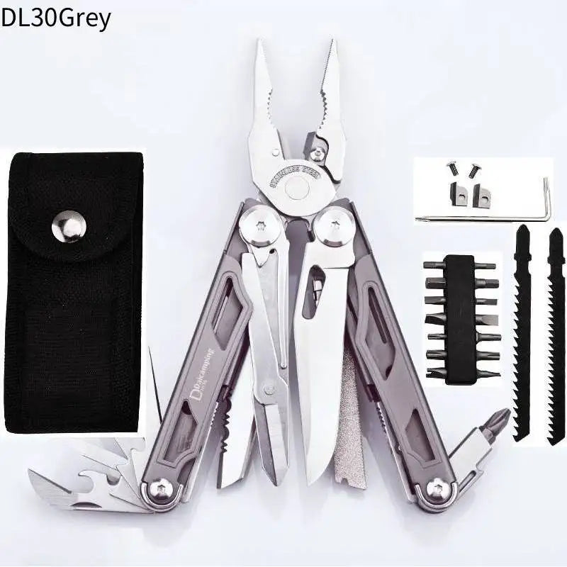 DL301 DL30 DL1 Diy Multi Tool Folding  Knife Multi-tool Clamp EDC Manual Hand Tools Multifunctional Plier Multitools