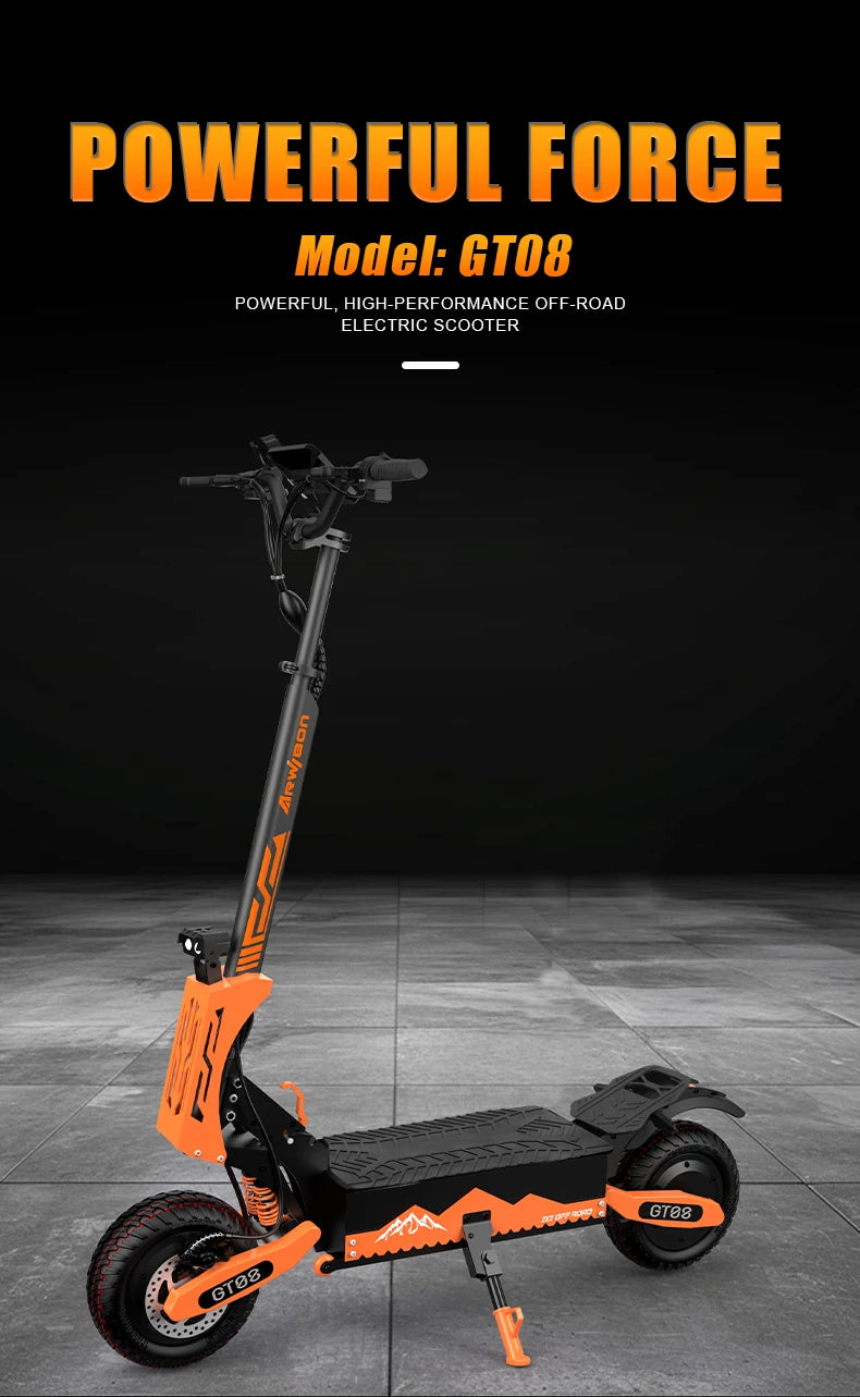 5600W Adult Electric Scooter Dual Motor Top Speed 46MPH,60V27AH, 11-inch Off-Road Tires Sport Folding eScooter