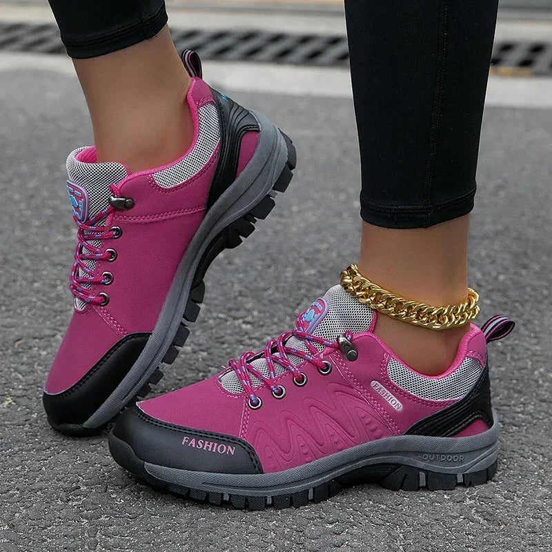 Women Hiking Shoes Outdoor Sneakers Non Slip Walking Shoes Comfortable Footwear Climbing Jogging Boots Sports Shoes for Wamen