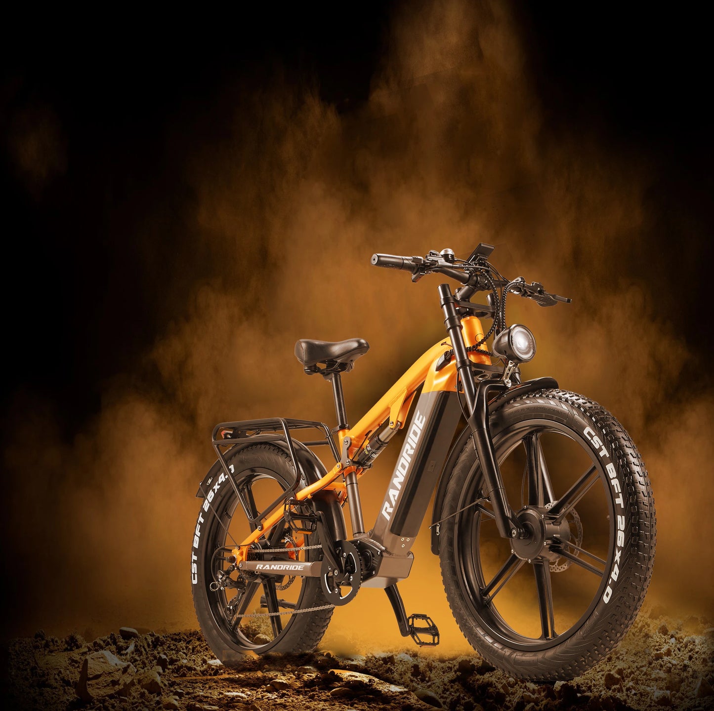 Electric Bicycle 2000W Motor 48V 20Ah Battery 50km/h E-Bike 26x4 Inch Tire Off-road Electric Bike Mountain Ebike Snowmobile Bike