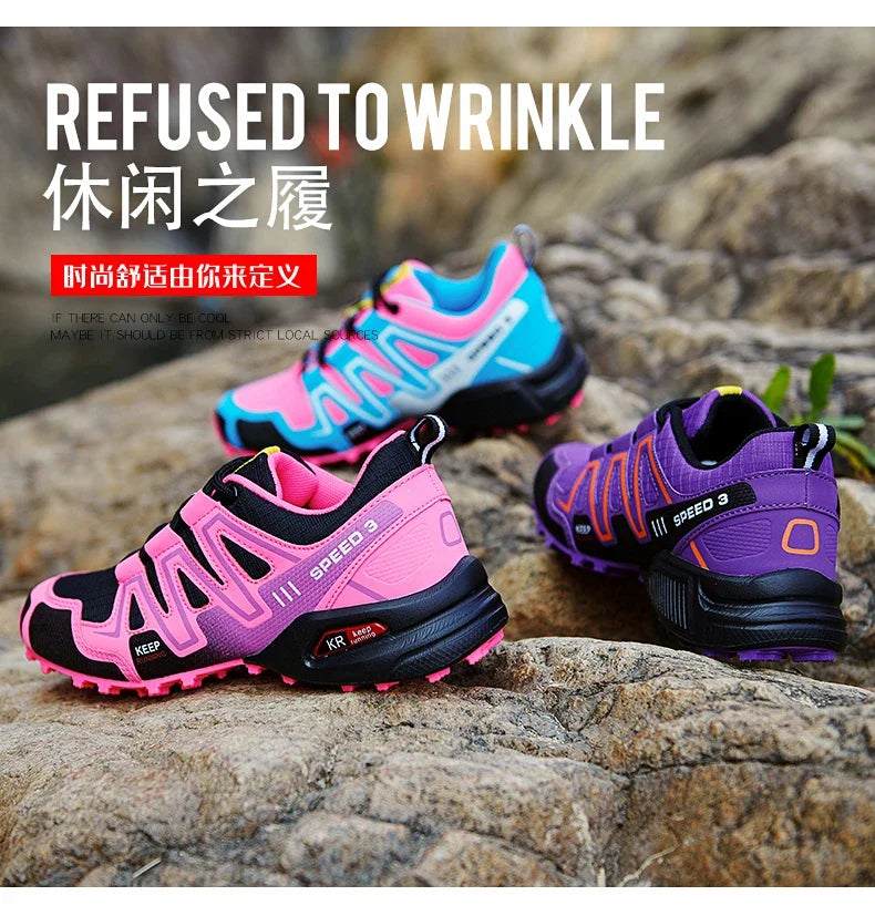 2025Summer Breathable Comfortable Lightweight High-Quality Outdoor Women's Shoes Solomon Series Hiking Shoes Couple Style36-42