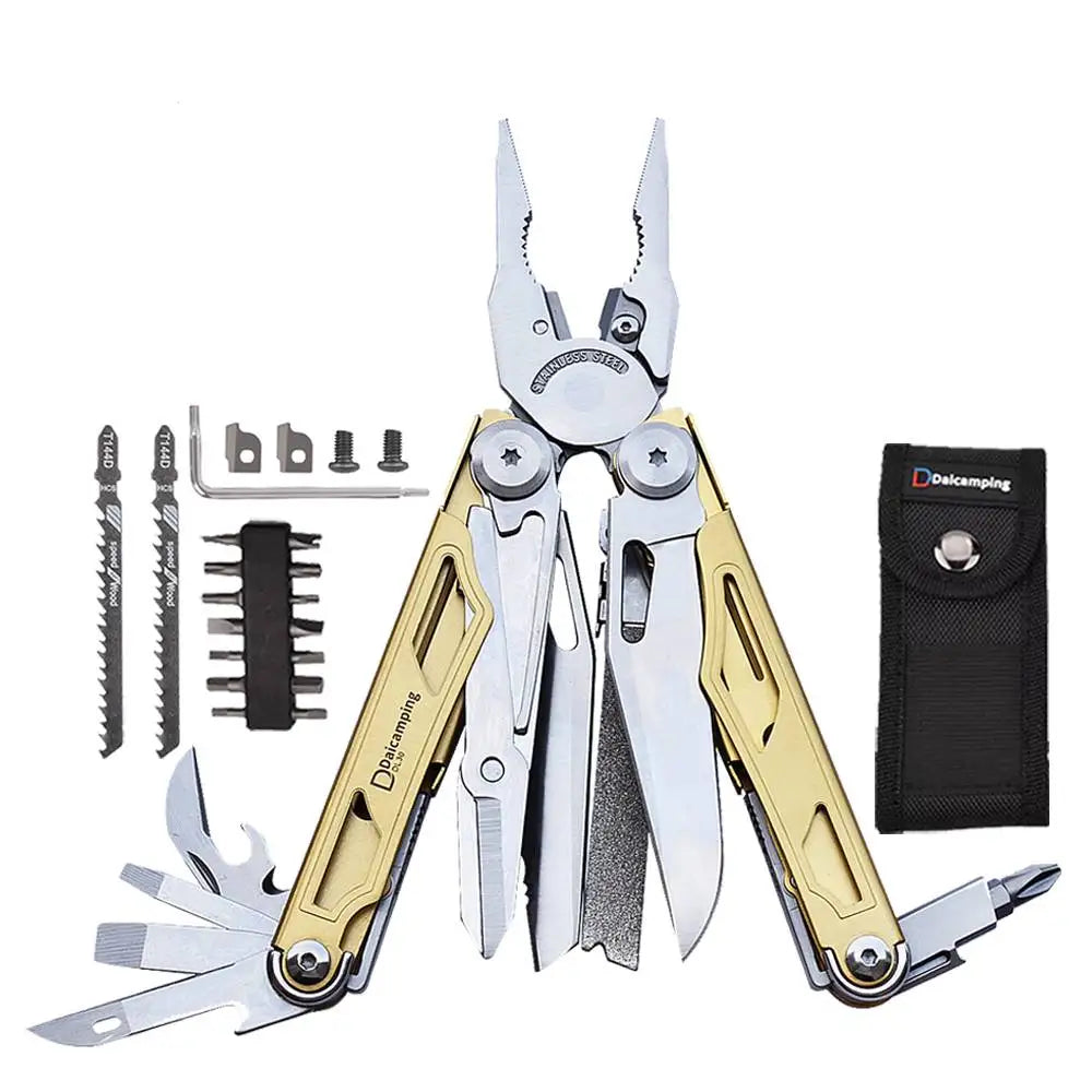 DL301 DL30 DL1 Diy Multi Tool Folding  Knife Multi-tool Clamp EDC Manual Hand Tools Multifunctional Plier Multitools