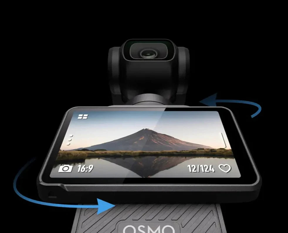 Pocket 3 Vlogging Camera 1-Inch CMOS &4K/120fps 3-Axis Gimbal Mechanical Stabilization Original Brand in Stock