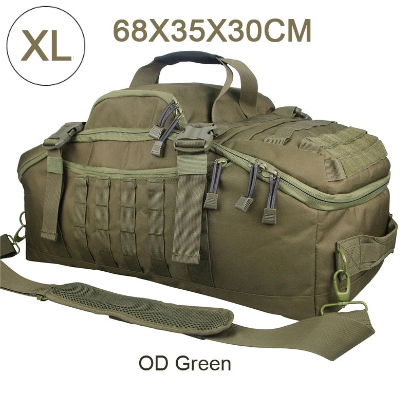30L 45L 80L Outdoor Mountaineering Bag Molle Tactical Backpack Large Duffel Bag Hiking Camping Travel Bags
