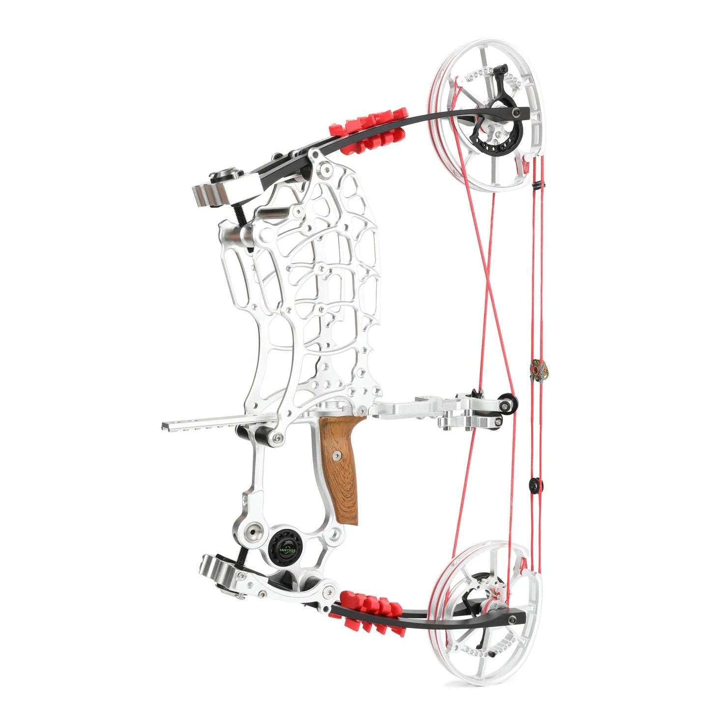 Compound Bow 30-70lbs Adjustable Dual-Purpose 80% Let-off High Speed 420FPS for Hunting Shooting Steel Ball and Target Practice Right Hand Archery