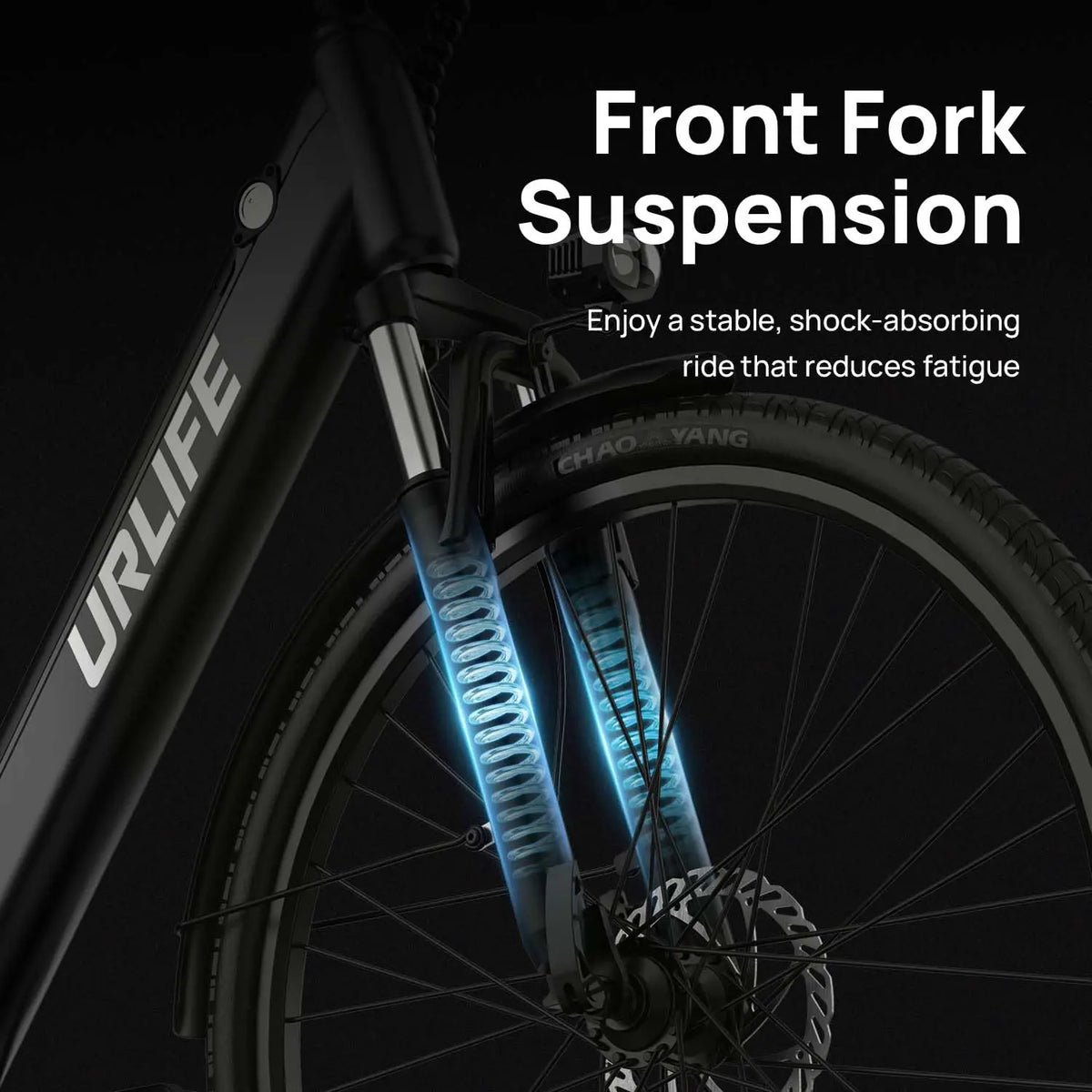 E26 E-Bike 26x2 Inch Tires 48V 10.4Ah Removable Battery LCD Display 7-Speed Hydraulic Disc Brake Adult City Electric Bicycle