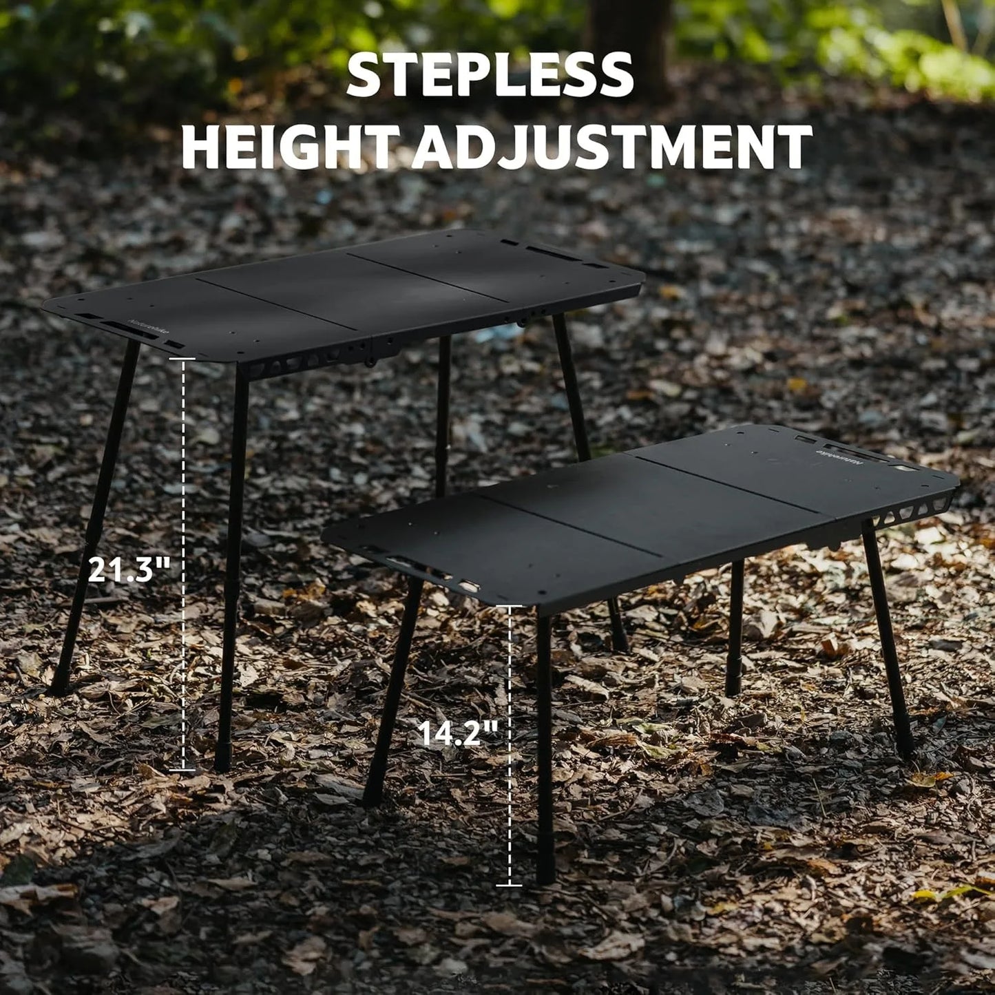 H02 IGT Table Camping Multifunctional Tactical Table Height Adjustable Desk Kitchen Folding Table BBQ Picnic