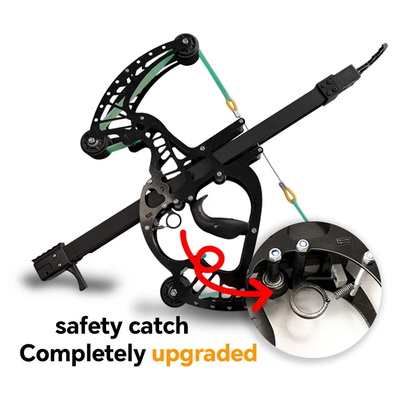 Upgraded third-generation  all-metal composite bow, with a 50-shot capacity, suitable for practice and hunting