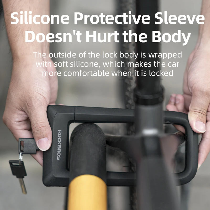 Local Shipping Bike Anti-Theft Lock Hydraulic Bicycles Lock U-Shaped Anti-Theft Lock Electric Scooters Motorcycles Lock
