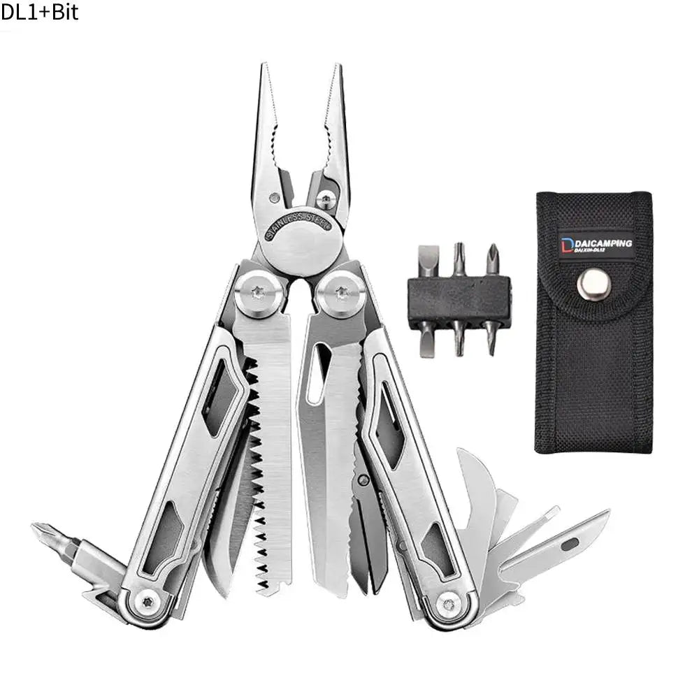 DL301 DL30 DL1 Diy Multi Tool Folding  Knife Multi-tool Clamp EDC Manual Hand Tools Multifunctional Plier Multitools