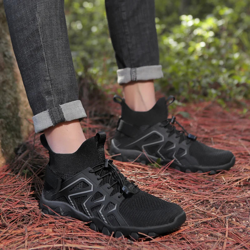 Women Hiking Shoes Outdoor Professional Non-slip Trekking Boots Breathable Lightweight Soft Trail Running Shoes 35-42