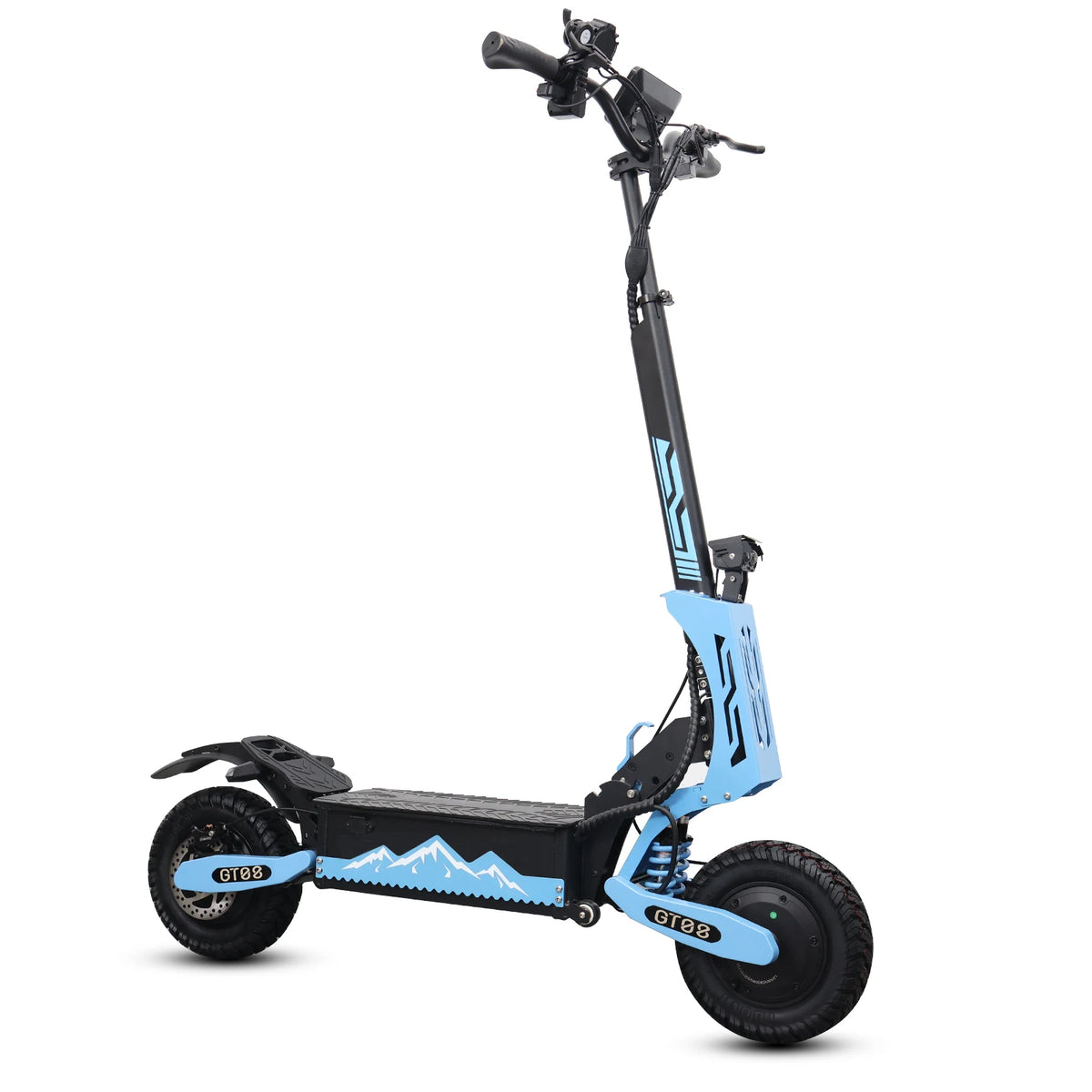 5600W Adult Electric Scooter Dual Motor Top Speed 46MPH,60V27AH, 11-inch Off-Road Tires Sport Folding eScooter