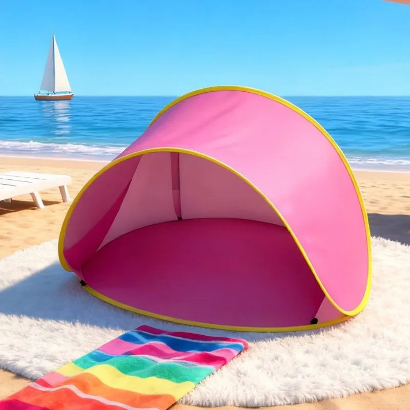 Beach Tent Portable Quick Setup Suitable for Hiking Hiking Shelter, Pop-up, Lightweight, Outdoor Canopy, Family Outing