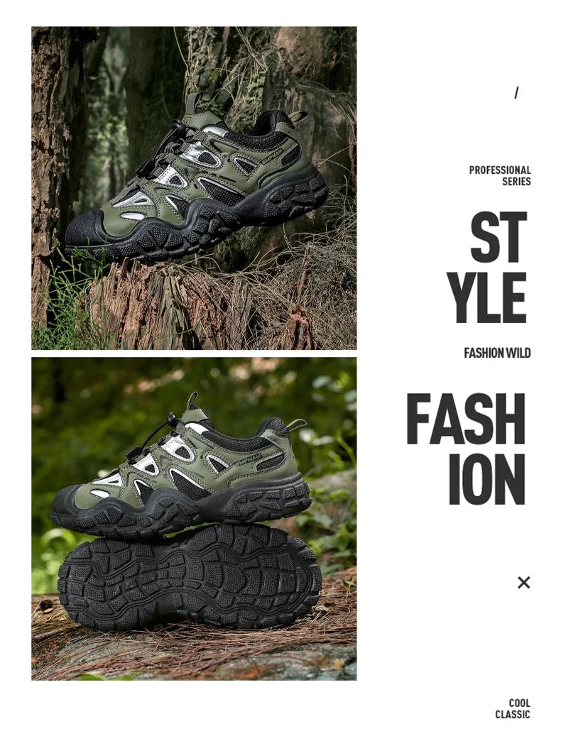 Hiking Shoes Women Anti-slip Low-top Outdoor Sports Shoes Women Lace-up Comfortable Soft Breathable Casual Sneakers Women Shoes