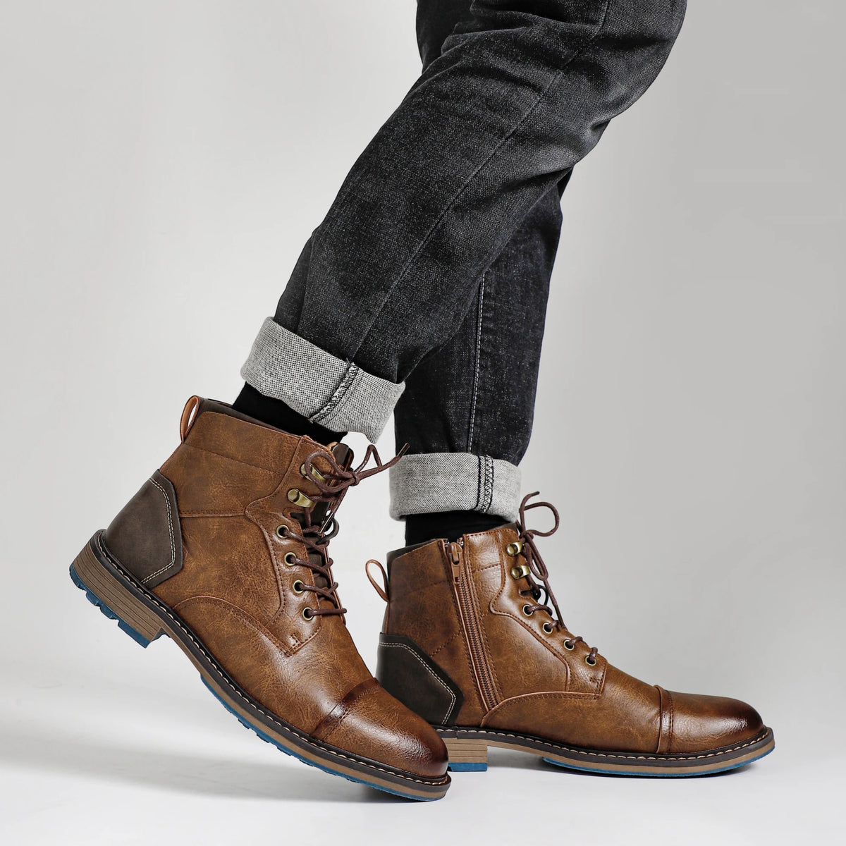 Size 8~13 Men Boots Fashion Brand Comfortable Ankle Boots For Men