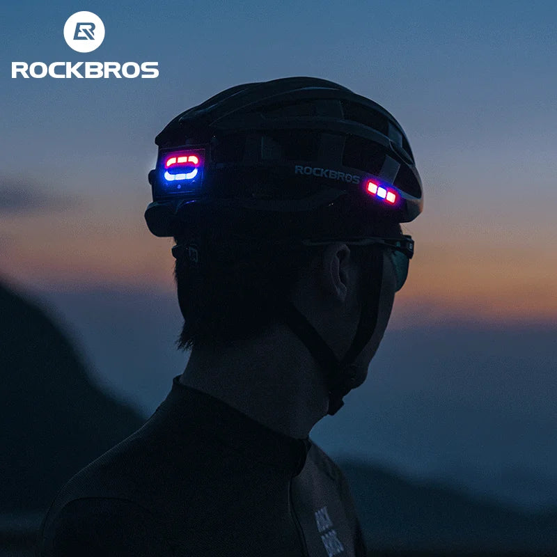 Cycling Light Helmet USB Charging Electric LED Front Light Helmet Night Cycling Safety Helmet Bicycle Scooter Helmet