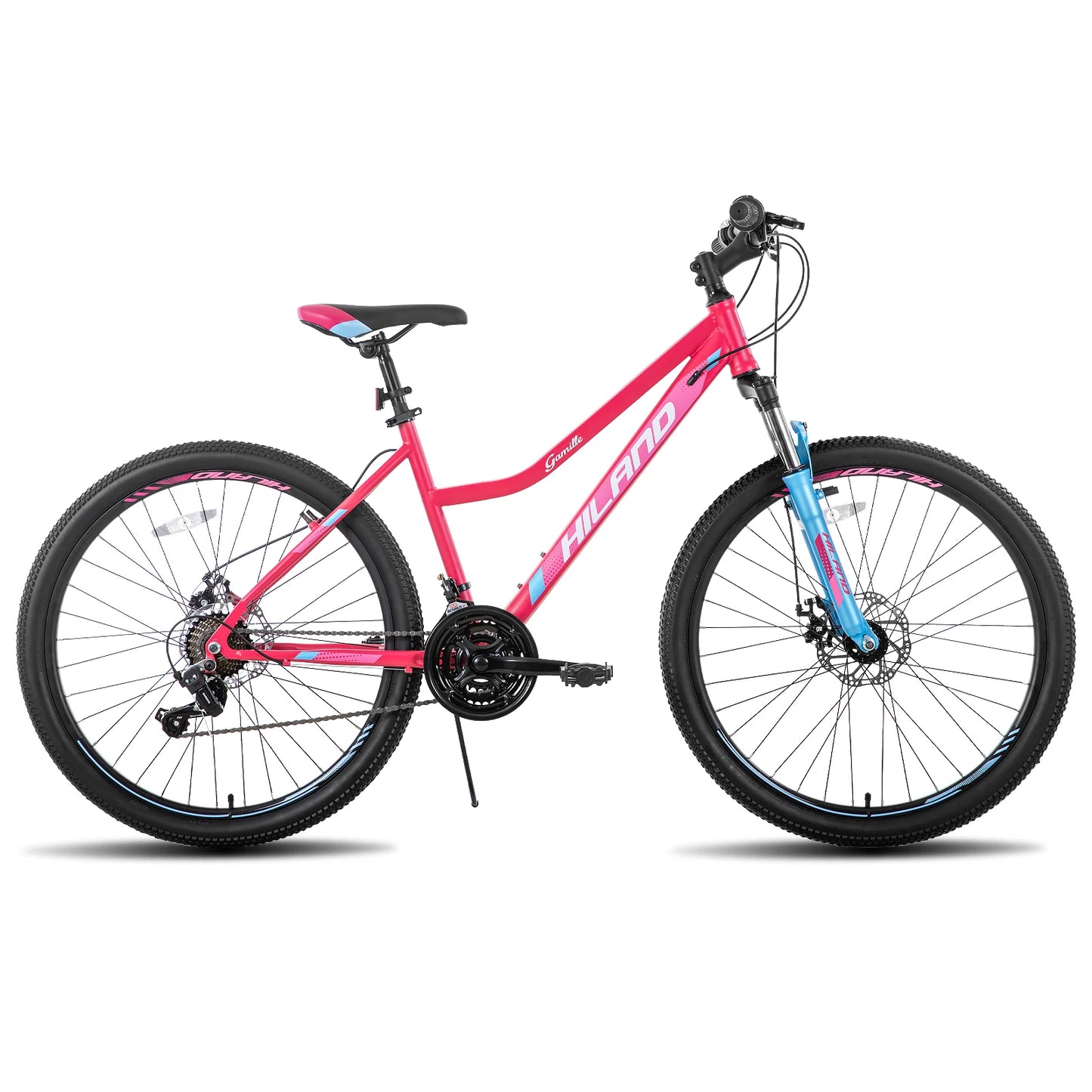 26 Inch Womens Mountain Bike,with Step-Through Frame,Shimano 21 Speeds,Suspension Fork MTB,Bicycle for Women Men Adult