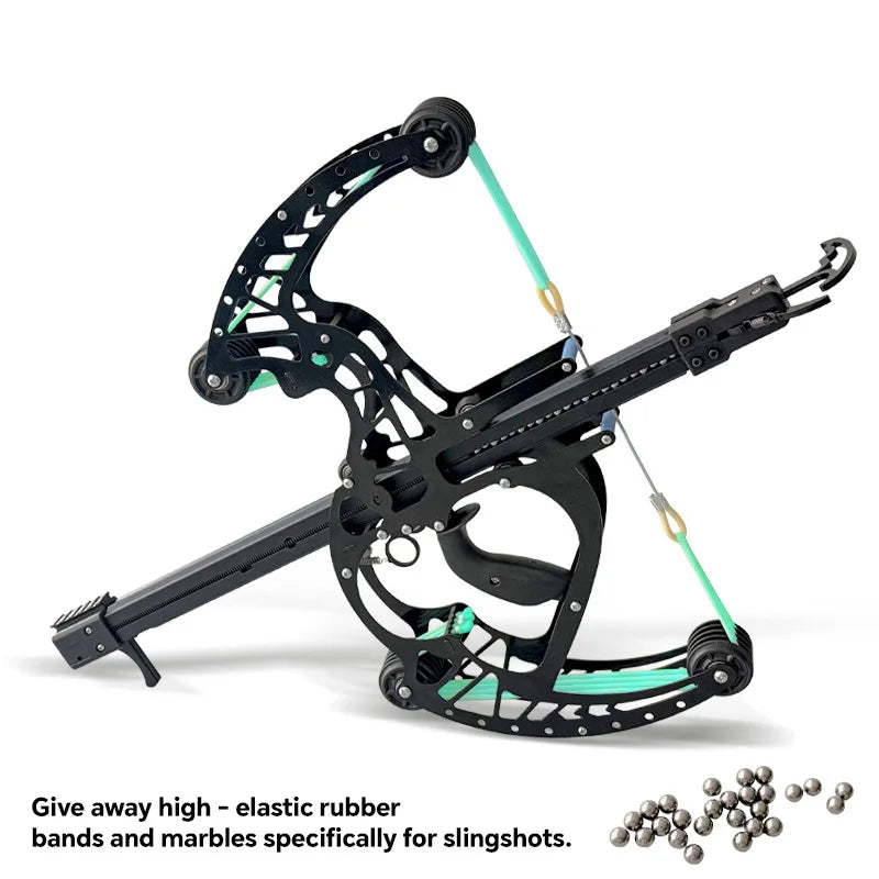 Upgraded third-generation  all-metal composite bow, with a 50-shot capacity, suitable for practice and hunting