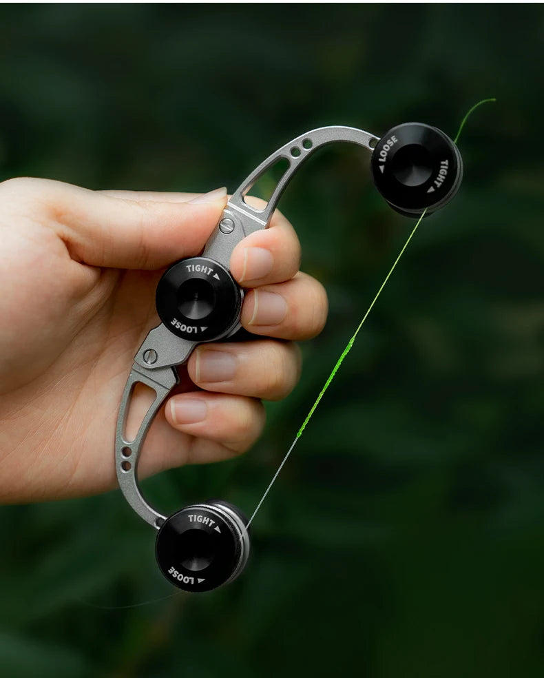 CHILENT GT FG PR Knot Tyer Aviation Alumin Knotter Assist Line Leader Connection Knotting Machine Bobbin Winder Fishing Tools