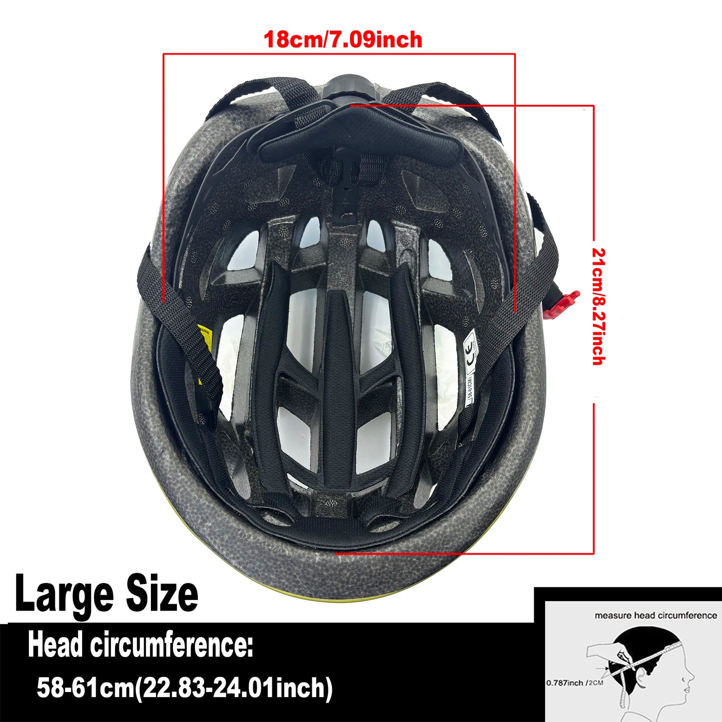 Adult Road Bike Helmet for Women, Bike Men's Cycling MTB Safely Mountain Road Helmet Bicycle Riding Helmet for Men