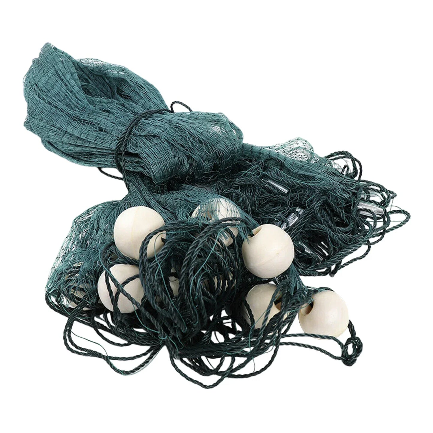 6.5 x 33 ft Large Gill Fishing Net, Hand Made Nylon Beach Seine Nets, High Density Mesh Fishing Equipment Beach Drag