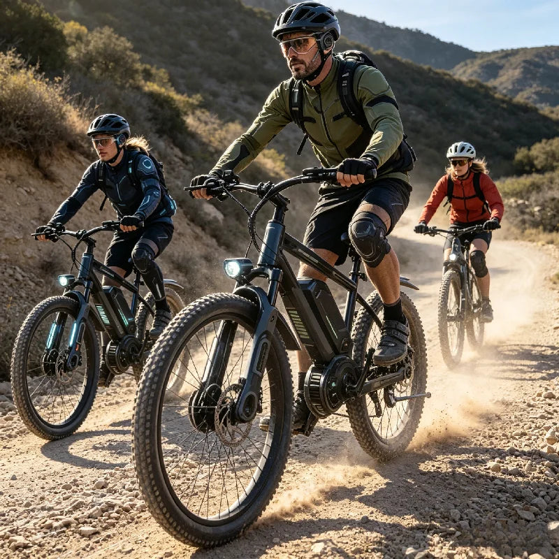 Wild Outdoor Exploration Electric Bike, UL2849 Safety Approved Standard, Factory Original, Free US Local Warehouse Shipping