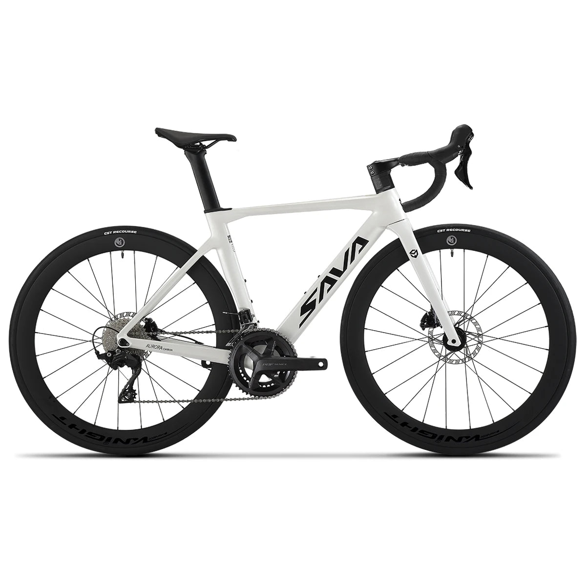 A7L Pro Carbon Fiber Road Bike, 700C Adult Racing Model, Equipped with Shimano 105 R7120 Groupset, 24-Speed Hydraulic Brake
