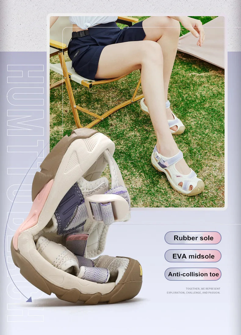 Summer Hiking Shoes Outdoor Sandals for Women Breathable Water Beach Womens Sandals Camping Climbing Aqua Sneaker HT-9602