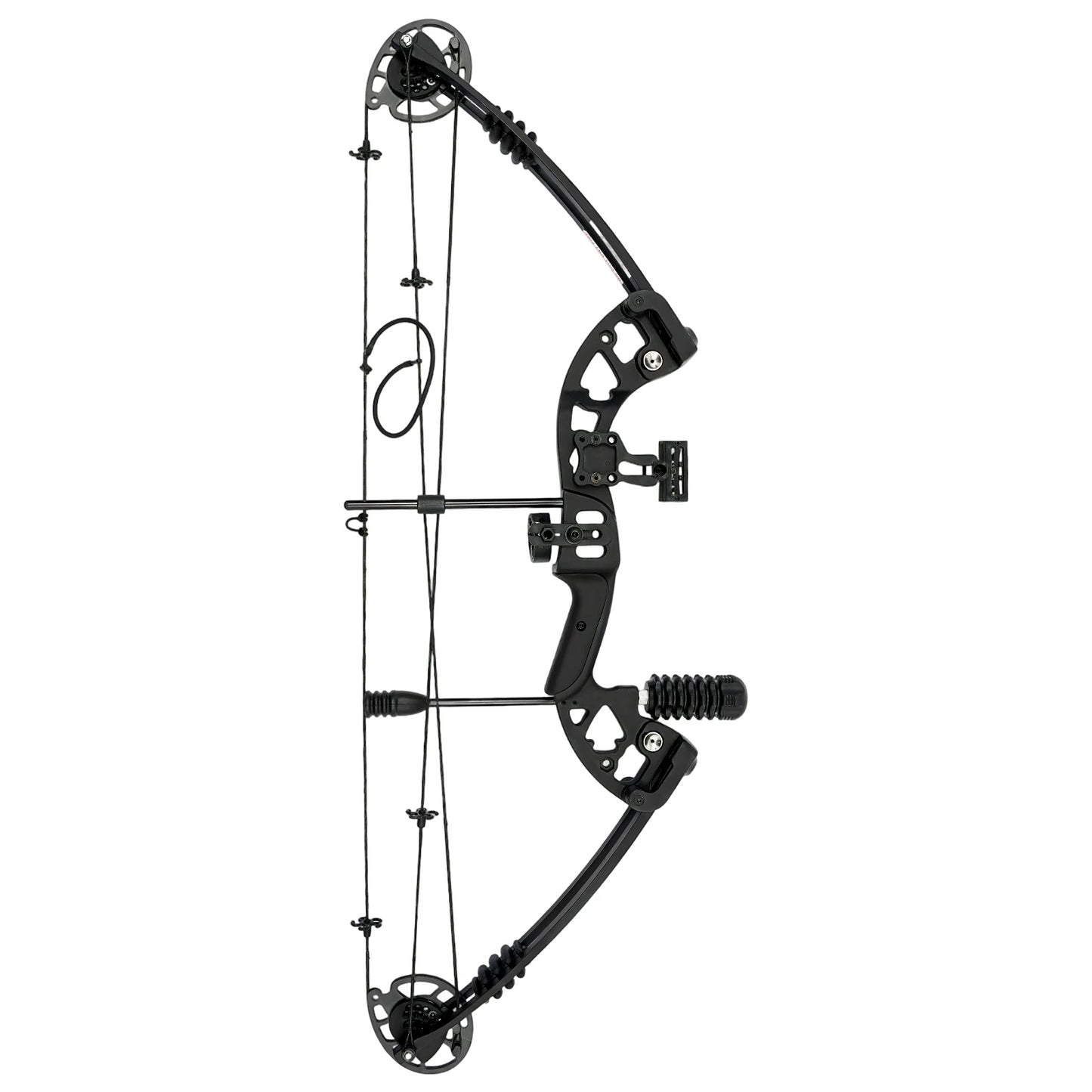 Compound Bow Arrow Set 30-55lb Adjustable Draw Length 24-29.5" for Adults Right Hand,3-Pin Sight Archery Hunting Bow w/12 Arrows