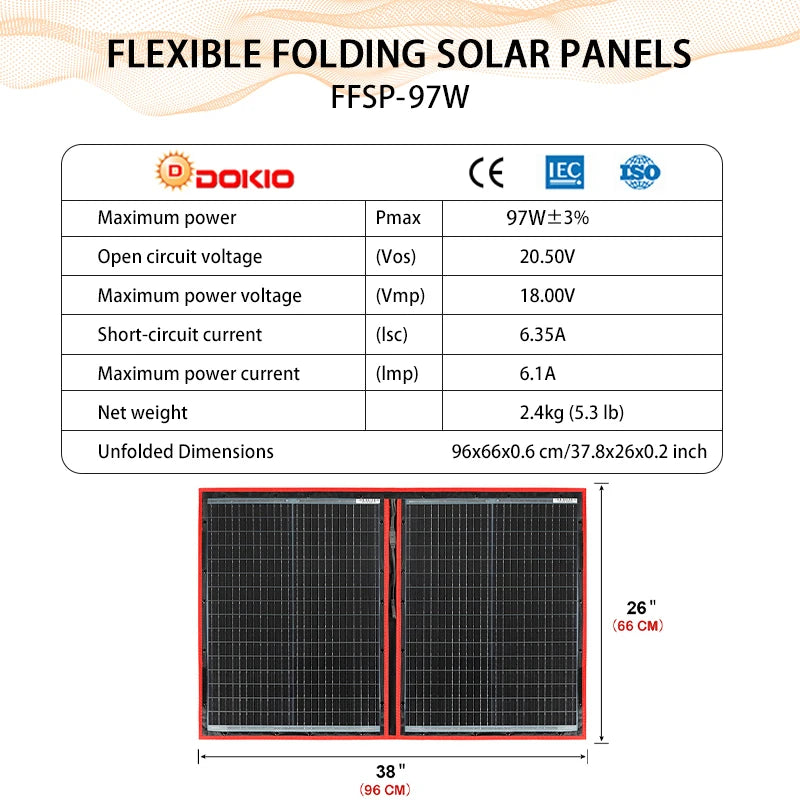 97W 150W 195W 295W With fixing bracket and 12V controller kit foldable portable solar panel for car battery/camping