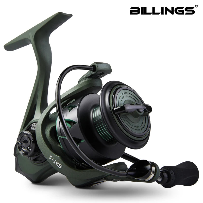Spinning Reel 5.2:1 Spinning Fishing Reels 17.6 LB Max Drag with Anti-Reverse Metal Spool&CNC Rocker for FreshSaltwater